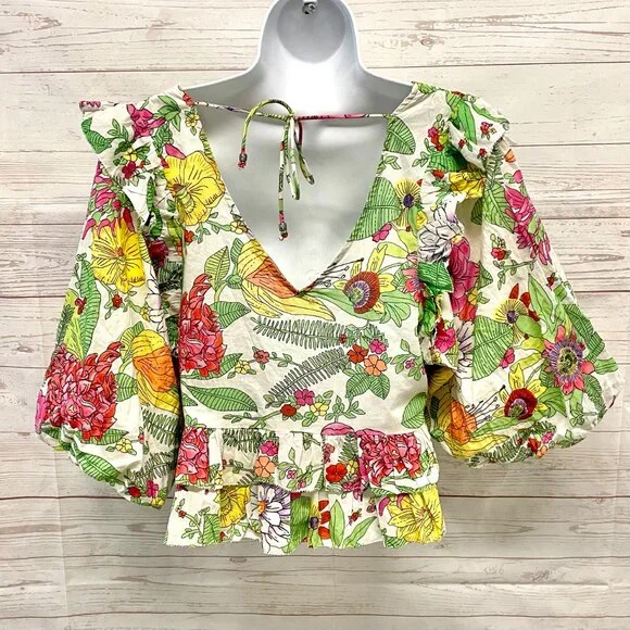 Love The Label Ruffle Reagan Blouse - Picture 2 of 8